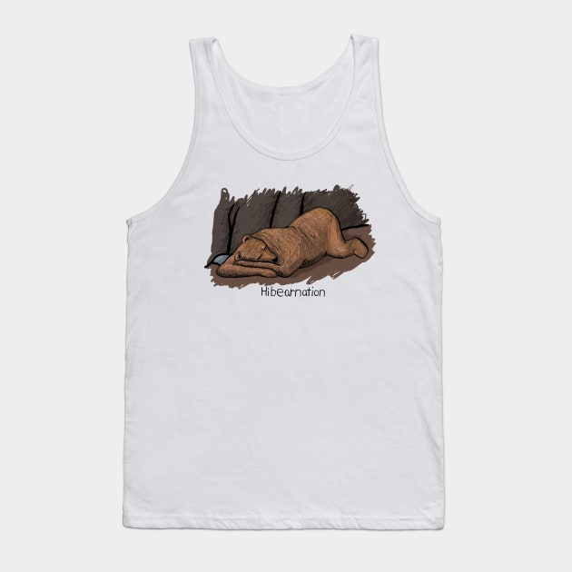 Hibearnation Tank Top by KColeman